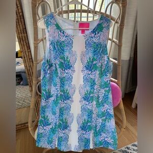 Lilly Pulitzer Cordelia shift romper size 16